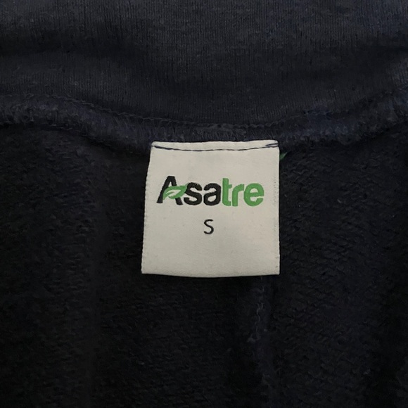 Hemp & Organic Cotton Terry Pants, Elastic Free, Drawstring, Eco Loungewear, s - Picture 4 of 5